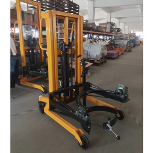 Nuevo Vertedor de Tambor Hidráulico Manual Portátil, Capacidad de 450 kg, Operado con Manivela, 1 Año de Garantía, HGTP.LT, Columna Elevadora, Plataforma Giratoria - Product Image 6