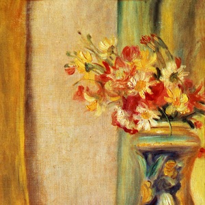 Reproduction de niveau muséal de l'œuvre de <span class=keywords><strong>Pierre</strong></span>-Auguste Renoir, Jeune Fille au Piano, Paysage, utilisant une reproduction numérique haute définition de peinture à l'huile. - Product Image 5