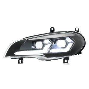 ชุดไฟหน้าสำหรับรถยนต์รุ่นปี 07-13 E70 แบบดัดแปลงใหม่ ไฟ LED 12V พร้อมเลนส์ไฟวิ่งกลางวันและไฟเลี้ยวแบบไหล ช่วยเพิ่มการมองเห็น - Product Image 3