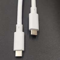 Câble double Type-C 60W PD Super Fast Charging, transfert de données, câble de charge USB C vers USB C pour téléphone portable