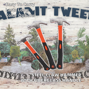 مطرقة إطار الصلب مزورة مع حديقة ديي الزراعة مسمار مطرقة تصنيع المعدات الأصلية للتخصيص - Product Image 2