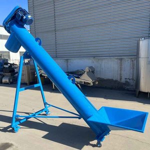 Transportador Espiral de 5.5 Kw y 380 V con Velocidad Ajustable, Diseño Inclinado y Duradero para Uso Agrícola - Product Image 1