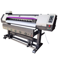 Impresora de tela 1,6 M 1,8 m plotter de gran formato XP600 i3200 cabezal impresora de sublimación de alta precisión