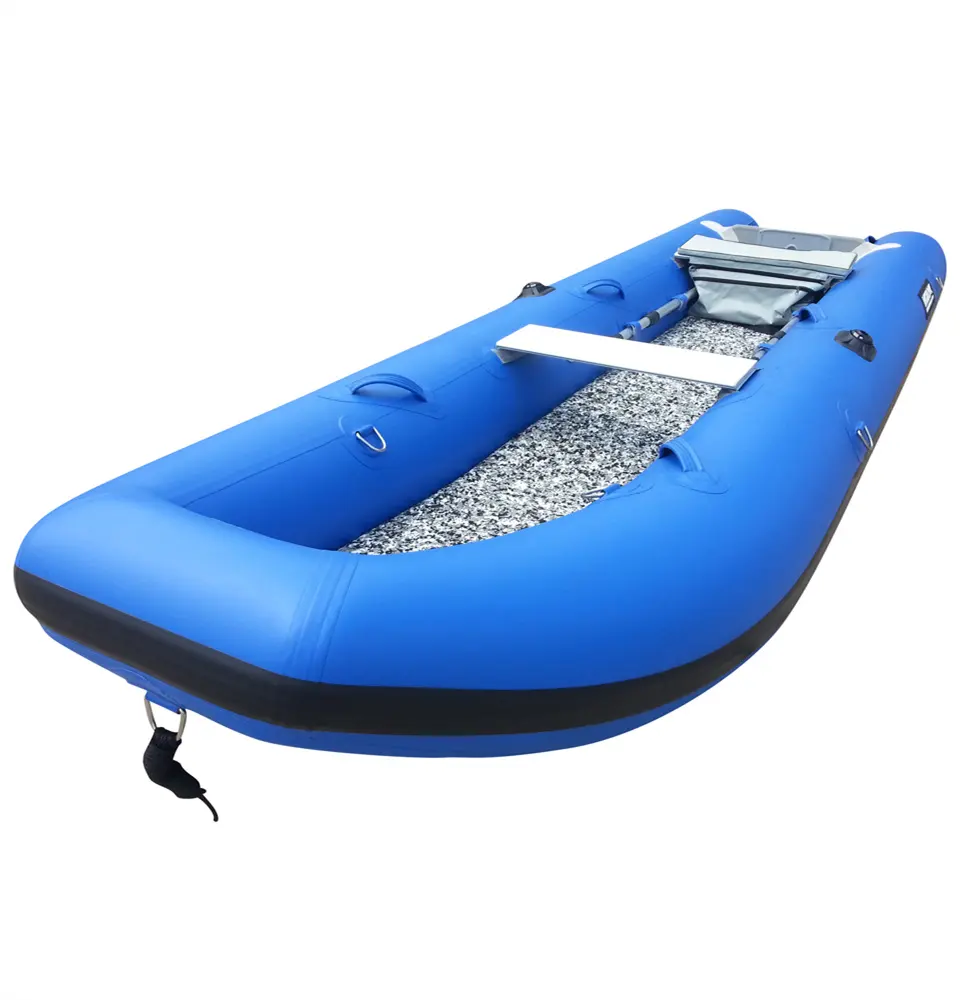 קומקס PVC כפול מושב מתנפח סירת דיג סירת מעובה מתנפח קיאק רפסודת נסיעות חיצוני גלשן למכירה
