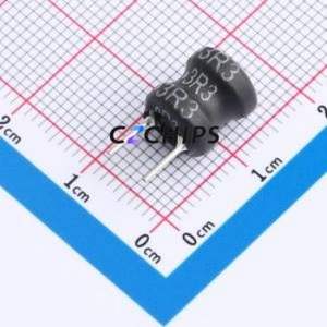 ตัวเหนี่ยวนำพลังงาน RLB0912-3R3ML ผ่านชิ้นส่วนรู (THT) D8.7xL10mm 3.3uH 6.5A 20% 4.5A - Product Image 1