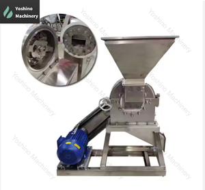Molino de disco de especias automático de alta eficiencia para pulverizador <span class=keywords><strong>Bayleaf</strong></span> de garra dentada de canela con molienda precisa - Product Image 2