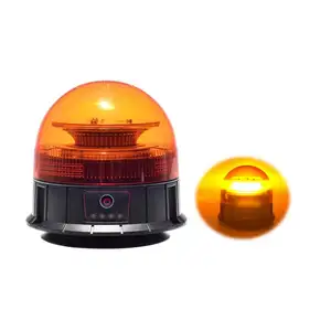 Yeni Amber şarj edilebilir manyetik LED uyarı işığı yanıp sönen işaret ışığı