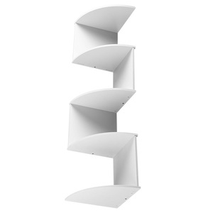 <b>Corner</b> Wall <b>Shelf</b> 5 Tier Polygon Shape No Drilling Required For Bedroom Living Room Storage - Product Image 5