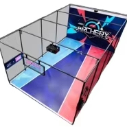 Simulateur de tir à l'arc numérique Gooest 2026 – Jeu mural interactif pour clubs de fitness et sportifs