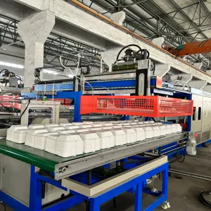 With this PS foaming fast food box equipment, fast food packing production and manufacturing have become simpler ever since!