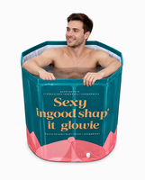 Baignoire en PVC personnalisée, portable et pliable, pour spa à domicile, bain à l'eau chaude
