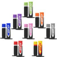 Poignées de guidon de moto cylindriques en caoutchouc multicolores UFO, antidérapantes, durables et confortables, accessoires de 22 à 24 mm