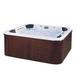 Bañera de Hidromasaje Exterior para 4 Personas con Temperatura Constante, Jacuzzi Acrílico Independiente para Hoteles y Villas - Product Image 1