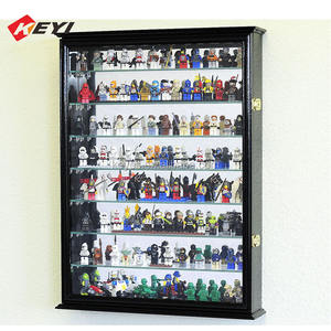 KEYI China <strong>clear</strong> Acrylic <strong>Display</strong> Rack <strong>case</strong> Organizer Storage <strong>Plexiglass</strong> Locking Acrylic Car Model Wooden <strong>Display</strong> <strong>case</strong> - Product Image 2