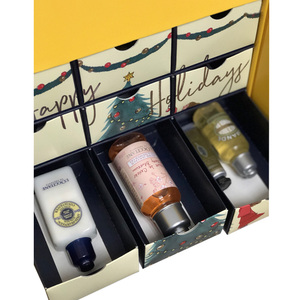 2025 nouveau calendrier de beauté boîtes <span class=keywords><strong>maquillage</strong></span> <span class=keywords><strong>Surprise</strong></span> femmes papier boîte-cadeau 12 jours compte à rebours calendrier personnalisé noël calendrier de l'avent - Product Image 4
