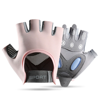 Guantes Deportivos Personalizados al por Mayor para Entrenamiento, Gimnasio, Ciclismo, Levantamiento de Pesas, Medios Dedos