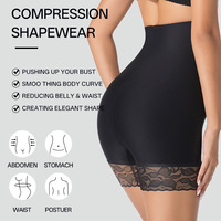 Pantalones Cortos Moldeadores de Cintura Alta para Mujer, Control de Abdomen, Sin Costuras, Debajo del Vestido, Faja Moldeadora, Ropa Interior