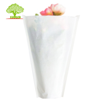 Recyclable personnalisé imprimé propre logo pot de plantes sac manches de fleurs