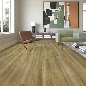 Loseta Vinílica de Lujo con Textura en Relieve, Resistente a la Decoloración, Fácil de Limpiar, Piso LVT de Bajo Mantenimiento, Perfecto para Balcones y Patios Soleados - Product Image 1