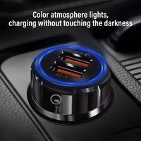 Cargador de Celular Doble USB QC3.0 3A en Oferta, Cargador Rápido para Teléfono Móvil, Cargador Rápido para Automóvil