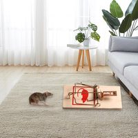 OEM Harga Murah Taman Klasik Perangkap Tikus Kayu Besar, Perangkap Tikus Kayu Besar