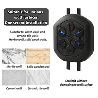Cible de boxe interactive intelligente RS Electronic Music, murale, multifonctionnelle, en PU+ABS, pour adultes
