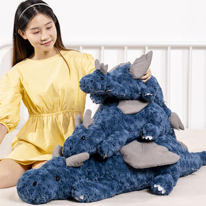 Cuscini di peluche drago gigante di grandi dimensioni giocattoli di peluche drago volante <span class=keywords><strong>bianco</strong></span> verde blu <span class=keywords><strong>dinosauro</strong></span> per bambini bambole di peluche regalo - Product Image 3