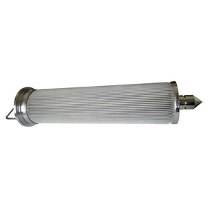 Élément filtrant plissé en acier inoxydable 125*540 personnalisé filtre fondu entièrement soudé avec composants du noyau du moteur - Product Image 4
