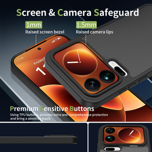 เคสโทรศัพท์มือถือ Xiaomi 17 Pro Max แบบด้านกึ่งโปร่งแสง ขายส่งจากโรงงาน หรูหรา สัมผัสนุ่ม ป้องกันการกระแทก แบบกำหนดเองได้ - Product Image 3