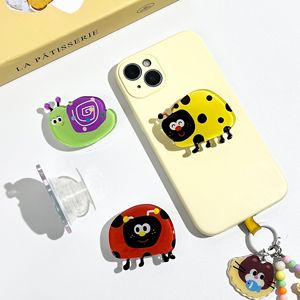 Penyangga Ponsel Teleskopik Akrilik yang Dapat Disesuaikan, Motif Kartun Hewan Kecil, untuk Meja Kantor, Personalisasi - Product Image 4