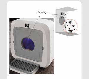 Caja de Arena Autolimpiable para Gatos, Caja de Repuesto Desechable de Papel Kraft Ecológico, Sin Limpieza, Ultra Silenciosa, Control por Aplicación Inteligente - Product Image 3