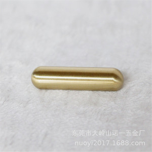 Furniture Handle Cylindrical 15x59mm Solid <b>Copper</b> Drawer Cabinet Chinese Style Durable - Product Image 4