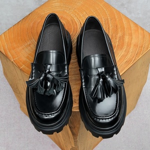 Nouvelles Bottes Oxford en Cuir Véritable Imperméables 2026 pour Hommes, Chaussures à Lacets Lavables, Fabriquées à la Main par Goodyear, Style Rétro Amekaki - Product Image 5