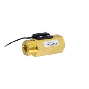 สวิตช์แม่เหล็กทองเหลืองไหล FS-5CM-0.8-4SS แนวตั้ง ≤ 1.75MPa -40 ~ 120 °C 10W/70W 0.5A 0-250V AC DC พร้อมสาย UL1007 22AWG - Product Image 3