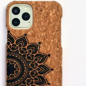 2024 High Quality Ultra-thin PC+ broken wood in one mobile phone cover