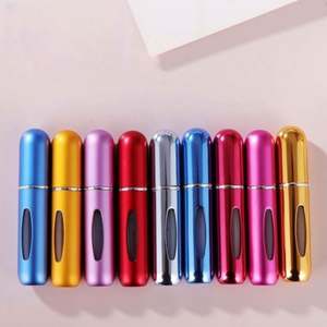 Customized <b>5ml</b> Mini Glass <b>Perfume</b> Atomizer Spray <b>Bottle</b> Screen Printing Carton Portable Refillable Matte Finish Shape Empty - Product Image 3