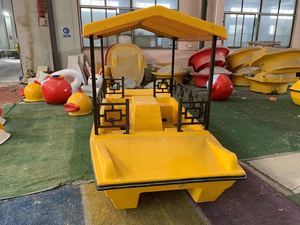 Bote <span class=keywords><strong>de</strong></span> Pedales <span class=keywords><strong>de</strong></span> <span class=keywords><strong>Alquiler</strong></span> para 4 Personas, Estilo Clásico Chino, Retro, para Parques Acuáticos, Sin Motor, Nuevo Modelo 2025 - Product Image 4