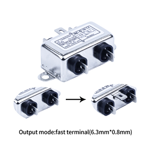 YB11E1-6A-Q (r) Chất lượng cao Single phase lọc nhanh thiết bị đầu cuối đầu ra thấp vượt qua <span class=keywords><strong>EMI</strong></span> Lọc - Product Image 2