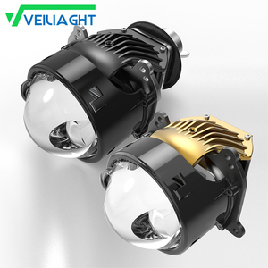 Projecteur de phare bi-LED hyperbolique haute puissance de 3 pouces, lentille de projecteur de 3,0 pouces, similaire à Aozoom Sanvi, avec double laser et ventilateurs turbo - Product Image 1