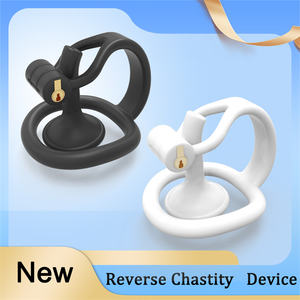 Mannelijke kuisheidskooi sissy reverse-style penis CB-slot urethrale kuisheid abstinente beperking cock cage adult sex toys voor mannen 18+ - Product Image 6