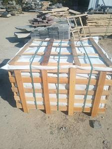 Hangmao 4x4 Tumbled baru Cina hitam dengan putih pembuluh granit Cobble <span class=keywords><strong>Pavers</strong></span> untuk jalan mobil - Product Image 6