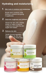 Oem ODM Hydrating & giữ ẩm bơ hữu cơ Kem dưỡng da làm trắng da kem cơ thể dừa xoài Whipped Shea bơ cơ thể - Product Image 4