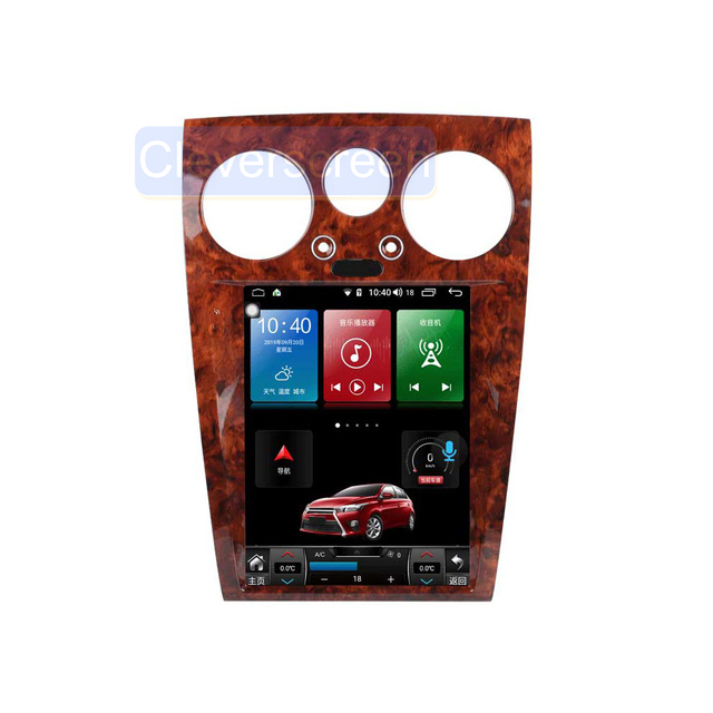 Tesla Screen Car Stereo Head Unit 12.1 Inch Android 10 Multimedia Player 128GB GPS Navigation for Bentley 2005-2012