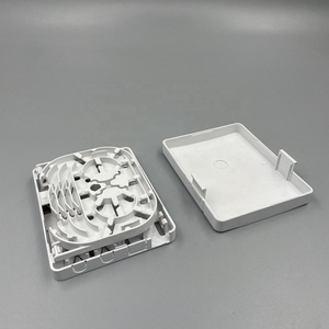 FTTX Fiber Optic Faceplate Desk/<strong>Terminal</strong> Box - 2/4/8 Cores, Fiber Socket Panel with SC Adapter, FTTH Optical Rosette - Product Image 4