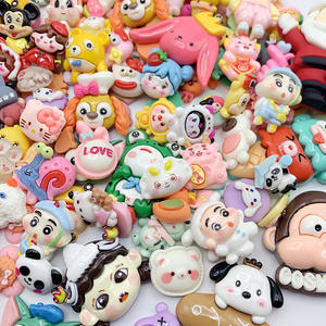 الأكثر مبيعًا إكسسوارات راتنج كرتونية بنمط مختلط لمقاطع الشعر ذاتية الصنع إكسسوارات راتنج غراء كريمي - Product Image 4