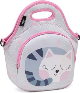 Fournisseur d'<span class=keywords><strong>Amazon</strong></span> Boîte à lunch <span class=keywords><strong>Sac</strong></span> pour filles garçons <span class=keywords><strong>Sac</strong></span> à lunch isolé en néoprène avec bandoulière réglable détachable - Product Image 3