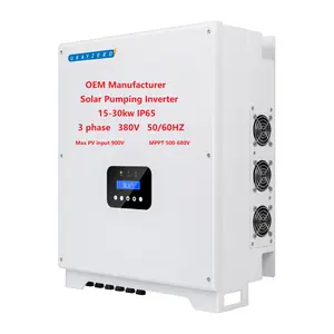 DC交流深圳vdf频率2.2kw 5.5kw 30kw 3hp IP65 MPPT控制器水泵光伏太阳能泵逆变器