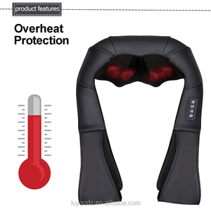 Cinturón de masaje <span class=keywords><strong>Shiatsu</strong></span> inalámbrico OEM, masajeador de cuello y hombros con calefacción para el cuidado de la salud para aliviar el dolor y relajarse - Product Image 5