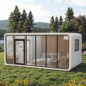 Winhouse chuyên nghiệp tùy chỉnh mô-đun nhà tiền chế biệt thự trang bị container nhà cabin Granny nhà phẳng - Product Image 1