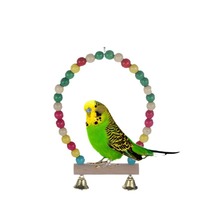 Petits accessoires de cage à oiseaux jouets de perroquet de vente chaude transfrontalière balançoire à oiseaux escaliers pont suspendu mouvement interactif